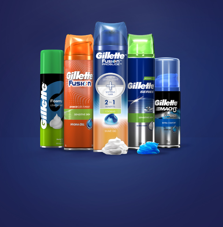 Shaving Gel, Shaving Cream, and Aftershave