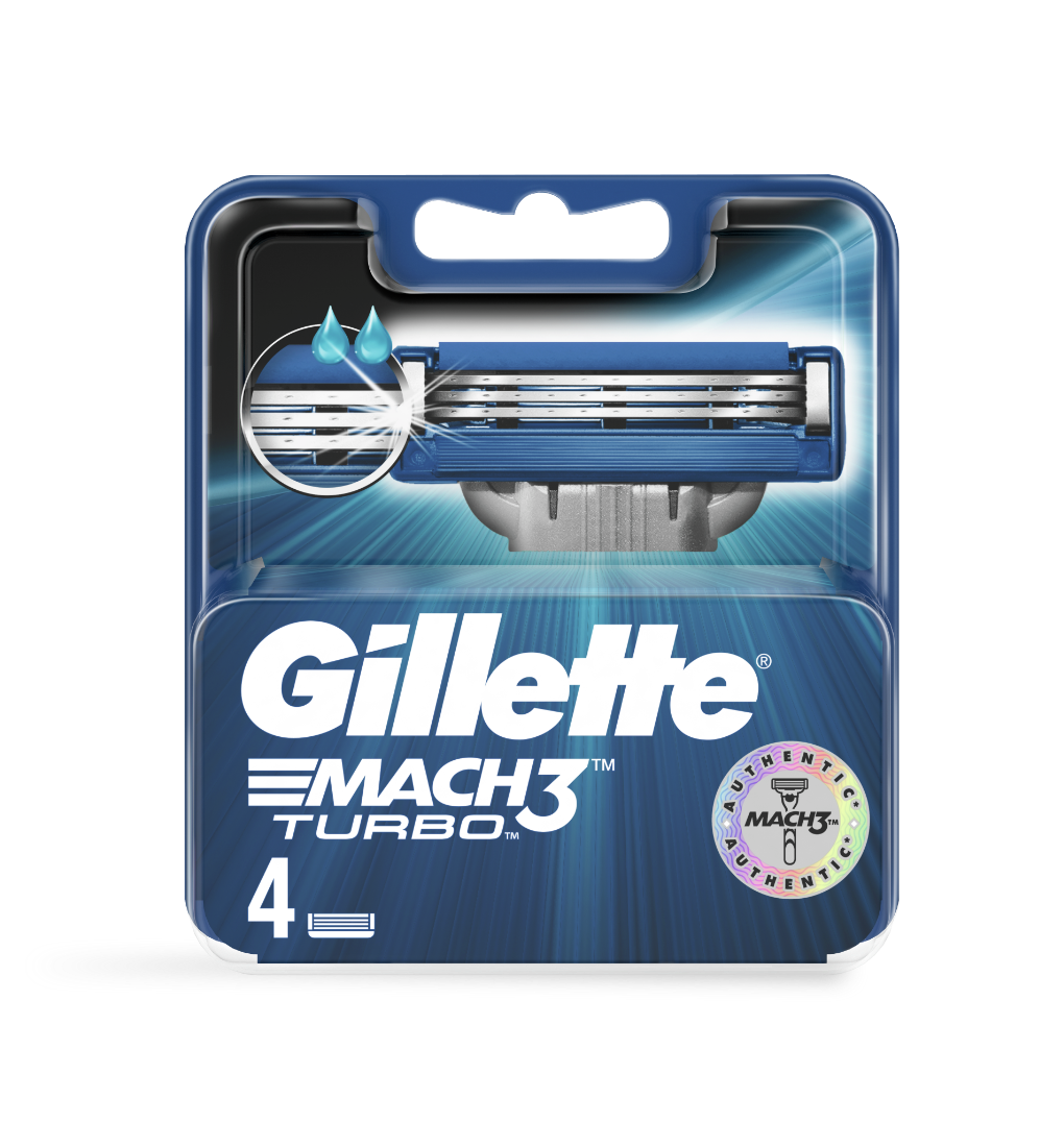 gillette mach3 turbo blades 20pk