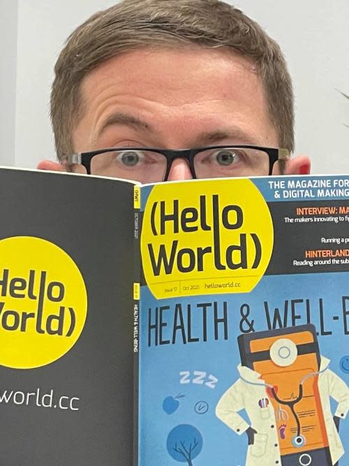“Hello World gives me loads of ideas that I’m excited to try out in my own classroom” — Steve Rich