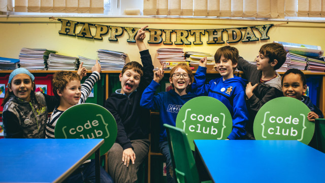 Happy Birthday Code Club!