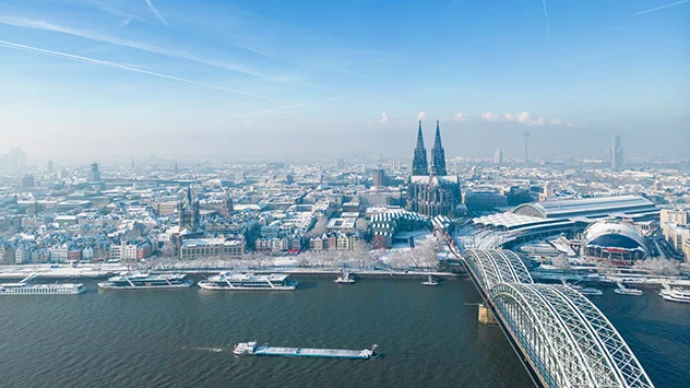 Köln im Winterkleid