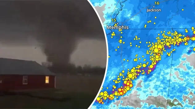 Numerosas tormentas arrasaron en varios estados, generando tornados devastadores. 