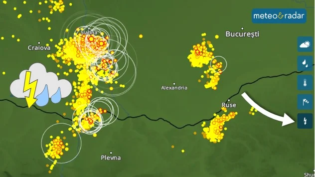 Harta fulgerelor