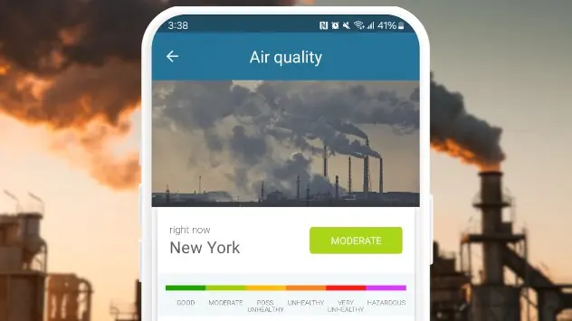 air quality index range