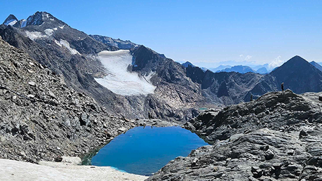 Gletscher in den Stubaier Alpen