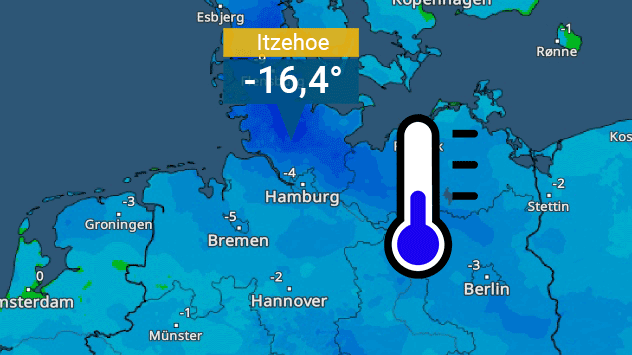 Im Norden war es in der Nacht zum Donnerstag bitterkalt. 