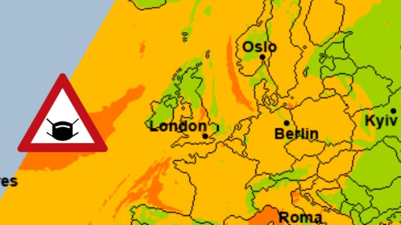 Check AQI in the app! Poor air quality over UK and Ireland Weather News