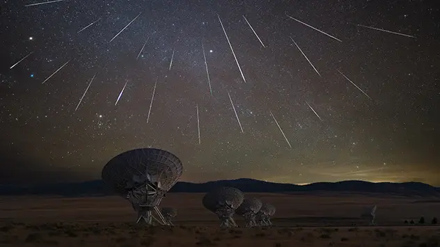 geminiderne meteorregn