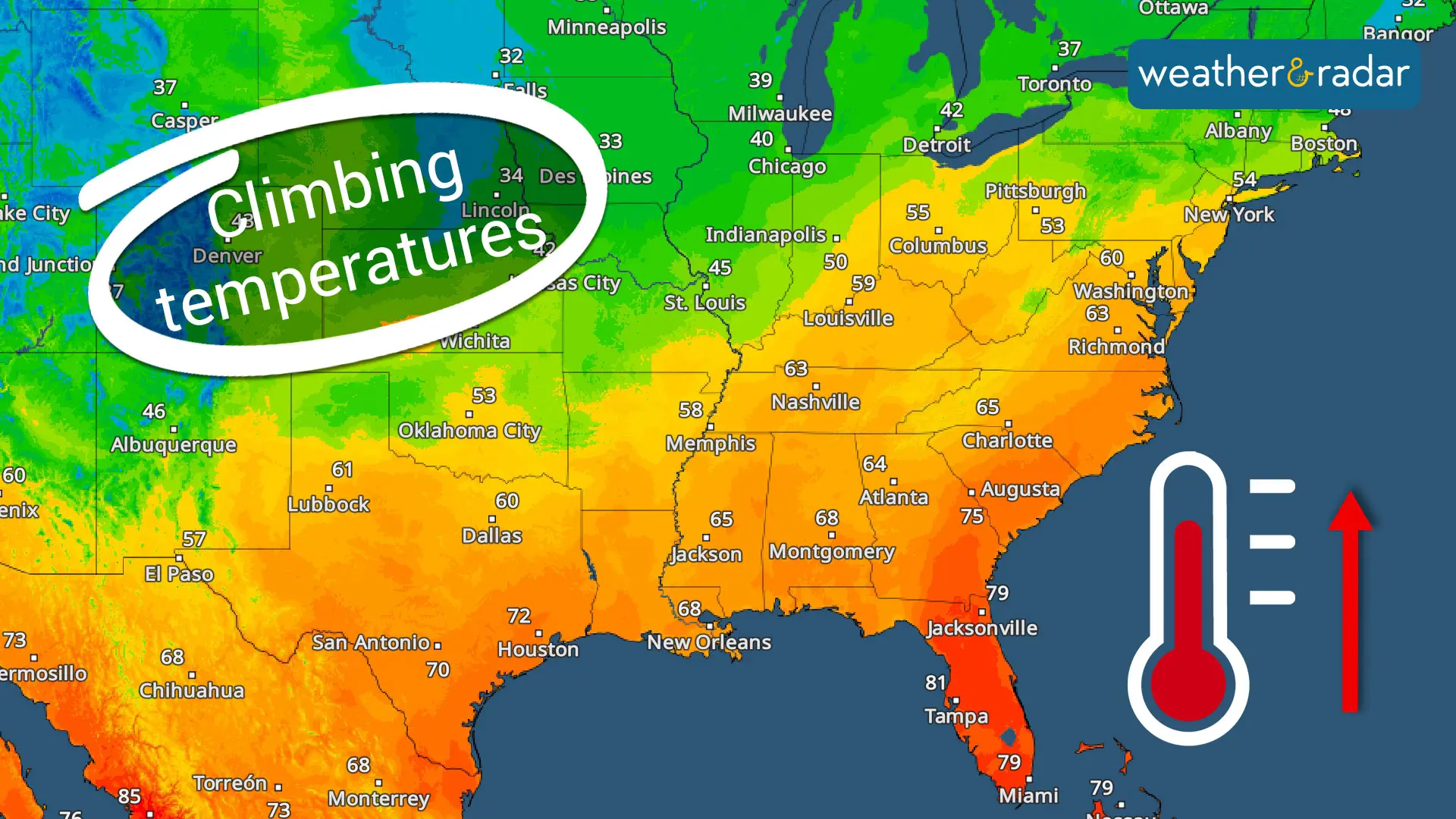 Climbing temperatures this week will give many a spring preview.