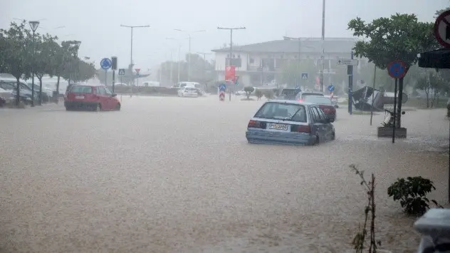 Schwere Überschwemmungen in Griechenland Anfang September