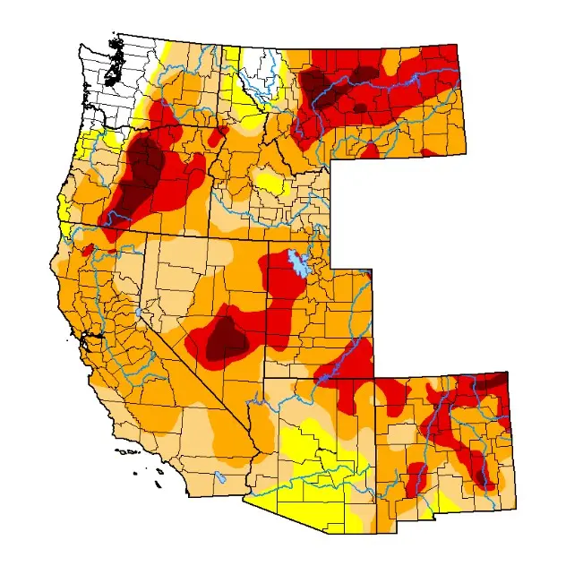 Drought map