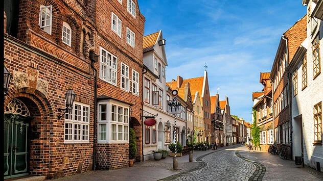 Herbst in der Altstadt von Lüneburg