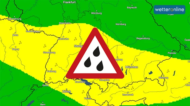 Regenwarnung