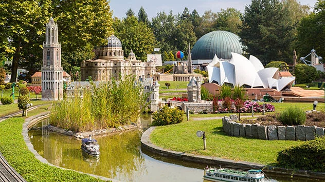 EIn Blick in die Minimundus-Welt in Klagenfurt