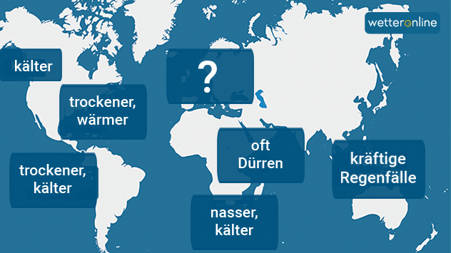 La Nina nimmt auch Einfluss auf das Wetter in anderen Erdteilen.