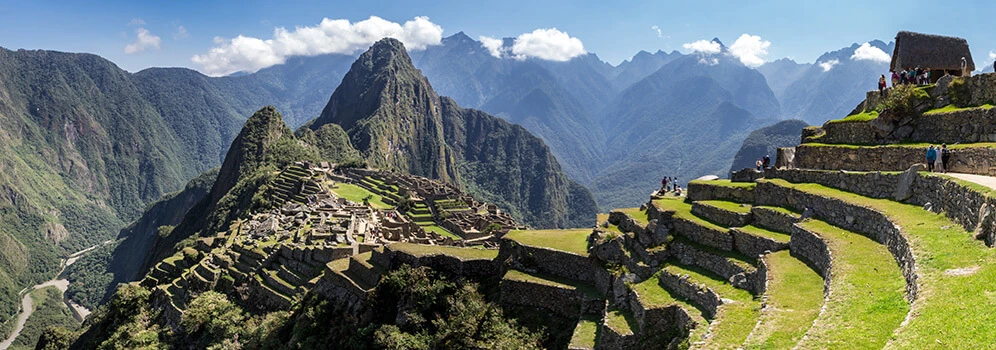 Machu Picchu Ruinen in den Anden