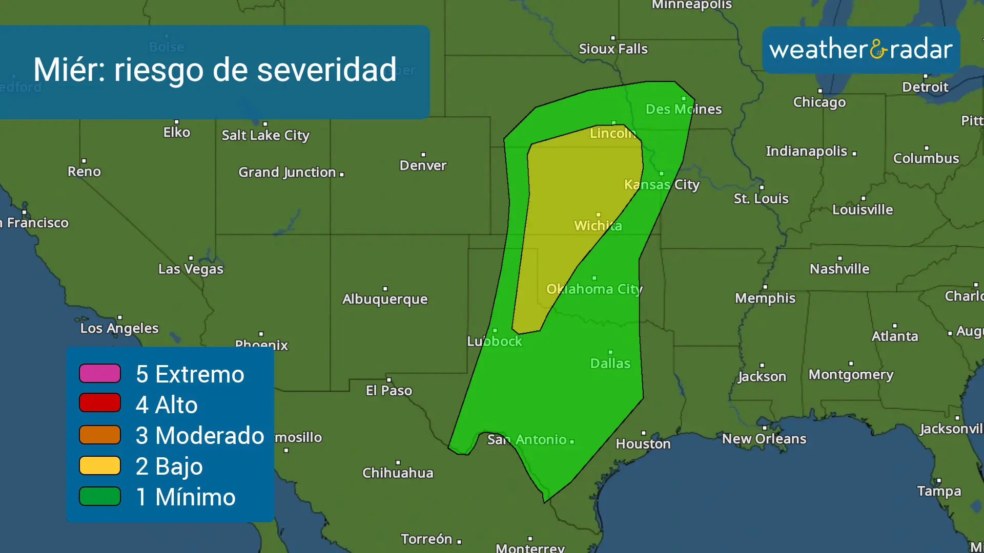 Another system intensifies and renews the severe risk across the Central Plains. 