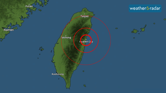Hualien County has seen multiple earthquakes in the last 24 hours.