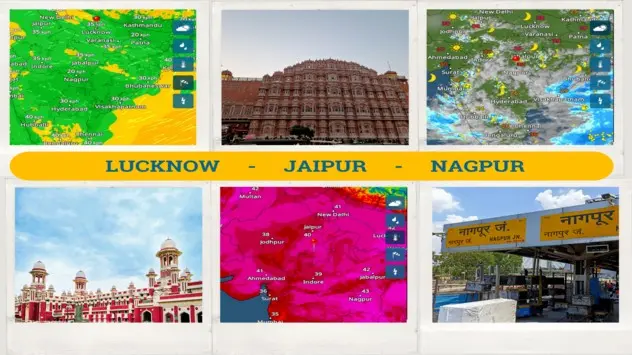 Lucknow Jaipur Nagpur