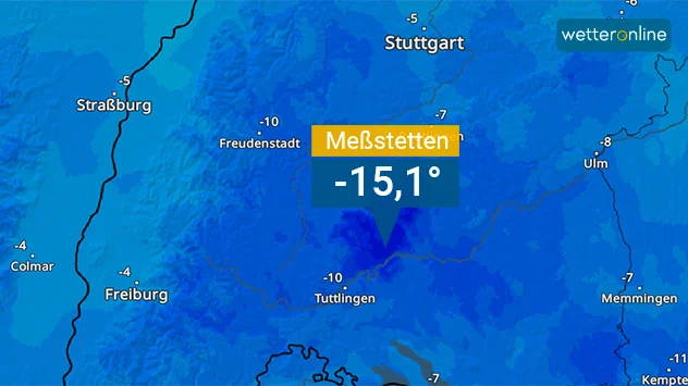 TemperaturRadar Baden-Württemberg