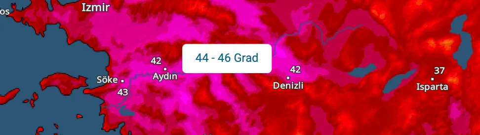 Hitze in der Türkei (c) links: dpa