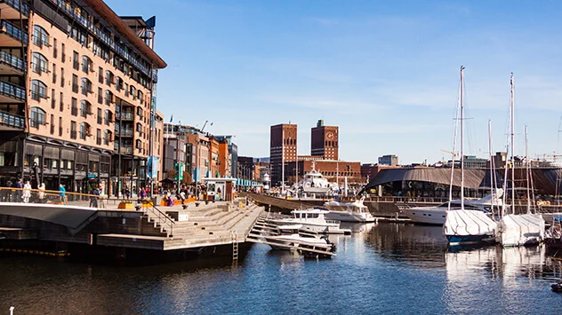 Waterfront in Aker Brygge