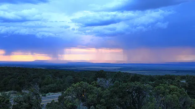 Amerikanischer Monsun in Arizona