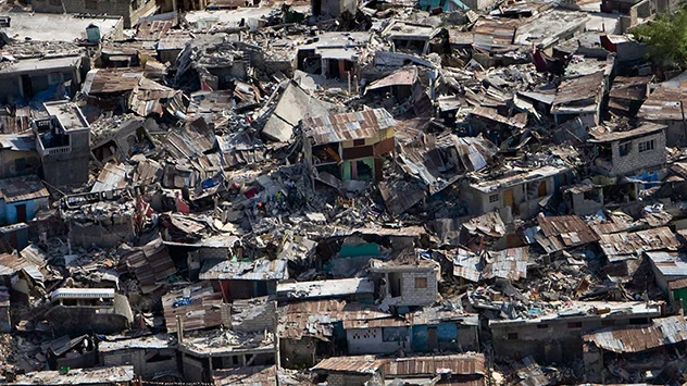 Schäden nach Erdbeben in Haiti