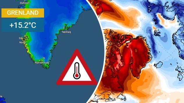 Temperaturni rekord na Grenlandu