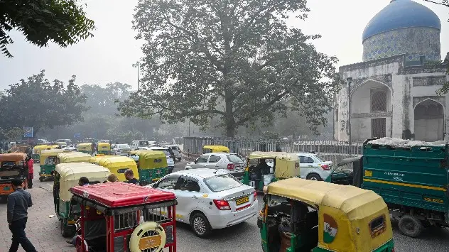 Temperature in Rise in Delhi