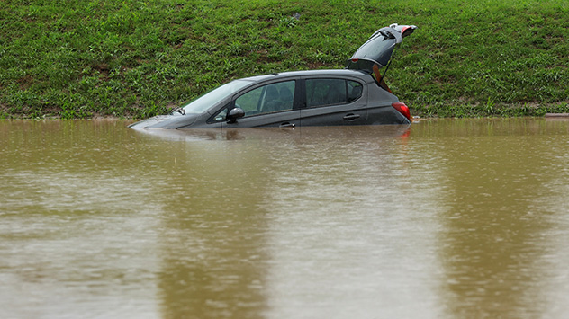 Hochwasser Slowenien