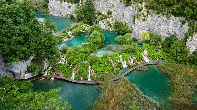 Wasserfälle im Nationalpark Plitvicer Seen 