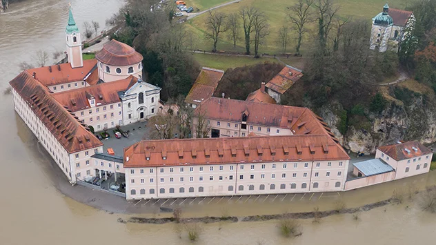 Kloster Weltenburg umspült