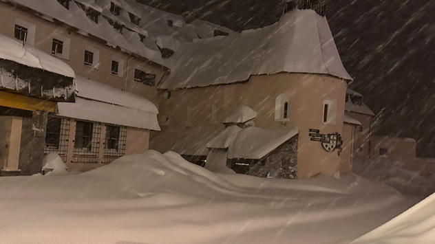 Viel Neuschnee in den Alpen