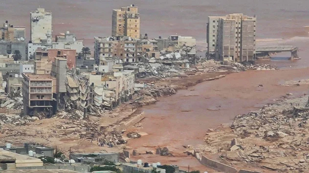 Überflutungen in Libyen
