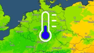 TemperaturRadar zeigt für Mittwochmorgen Werte unter 10 Grad an