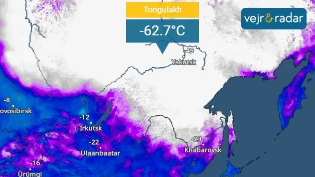Siberia TemperatureRadar