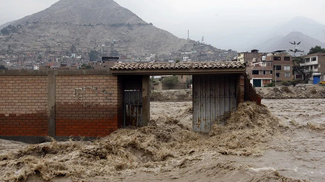 In der Hochphase von El Nino 2017 kam es in Lima zu Überflutungen und Hochwasser.