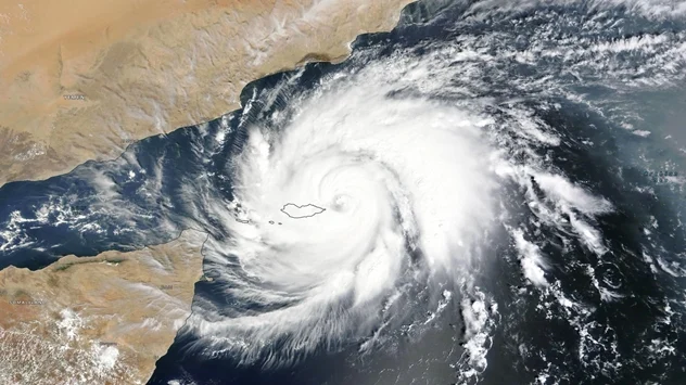 Satelitska slika ciklona