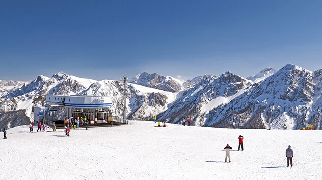 Hochplateau Kronplatz in den Dolomiten