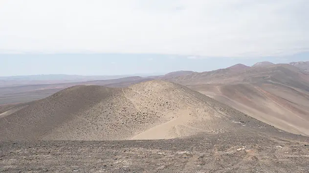 Die endlose Weite der Wüste Atacama