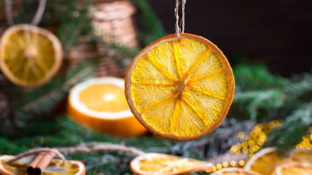 orange peel ornaments