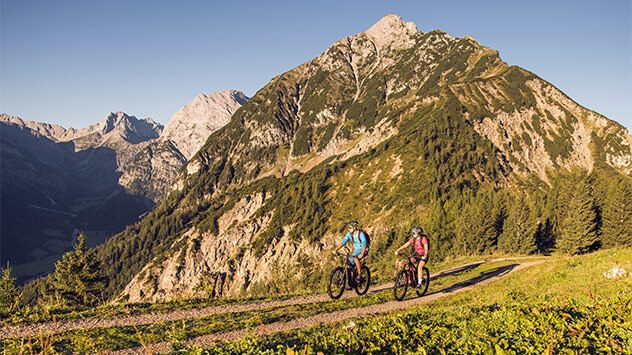 Biken am Feilkopf in Pertisau am Achensee