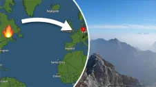 Karte und Webcam der Zugspitze
