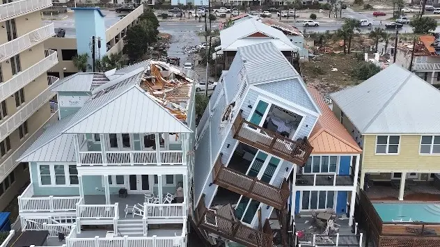 Panama City Beach after tornado on Jan. 9, 2024