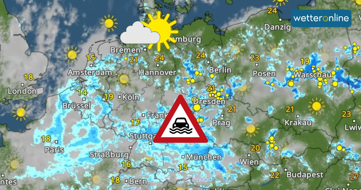 14-Tage-Wetter: Zunächst Wetterkontraste Mit Unwetterregen Im Süden Und ...