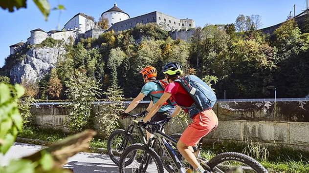 Mountainbiker in Kufstein