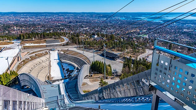 Blick von der Schanze über die Stadt