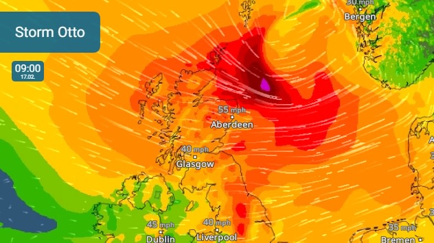 In the wake of the storm Storm Otto's impacts Weather News