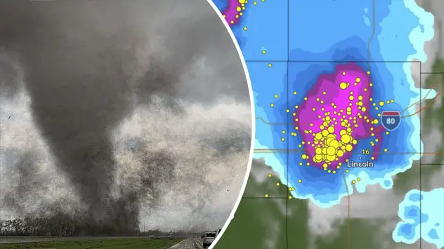 meteo, previsione, maltempo, tornado, nebraska